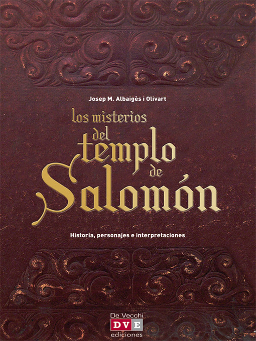 Title details for Los misterios del templo de Salomón by Josep M. Albaigès i Olivart - Available